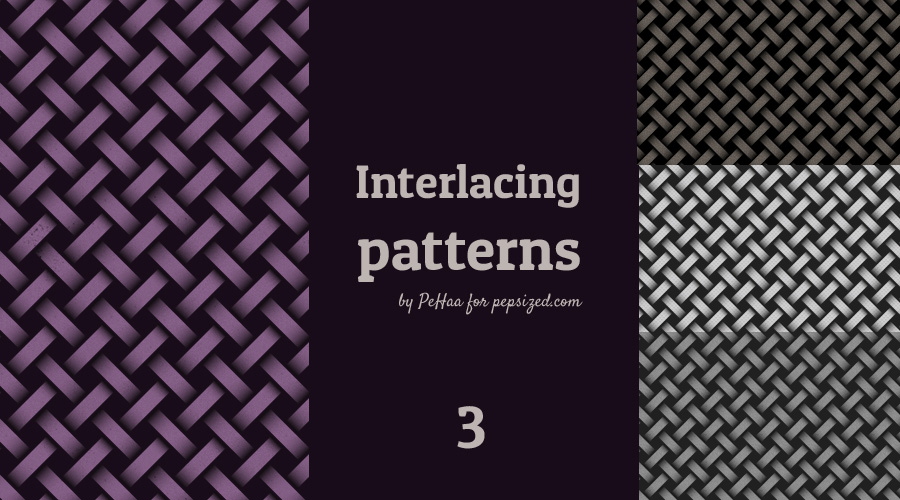 Subtle interlacing patterns 3