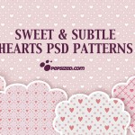 Sweet and subtle free photoshop patterns