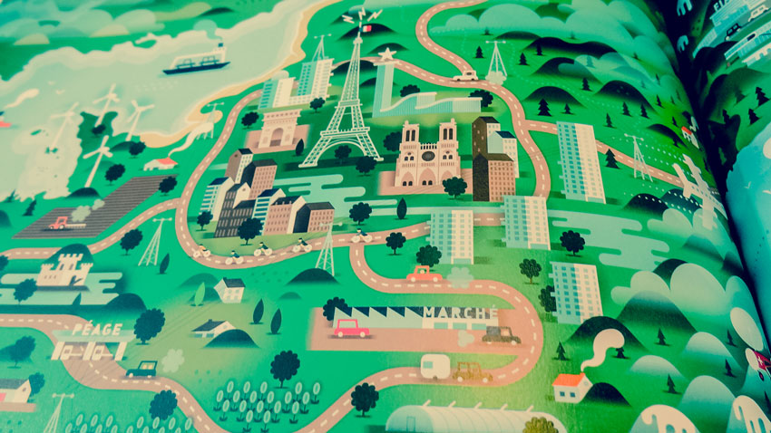 A Map of the World France