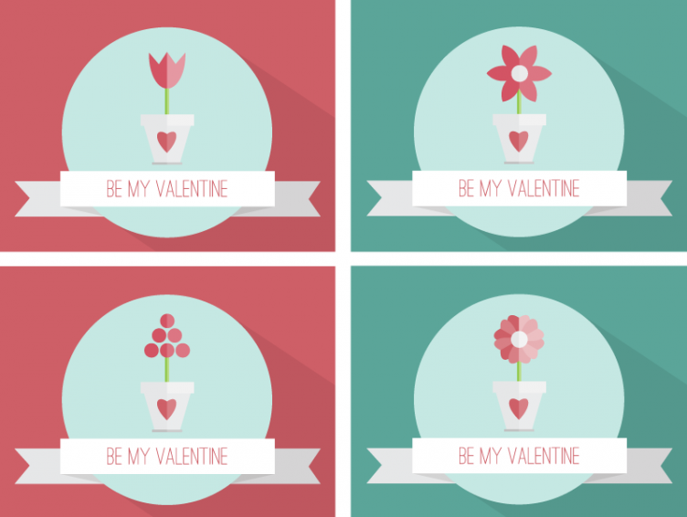 valentine free vector